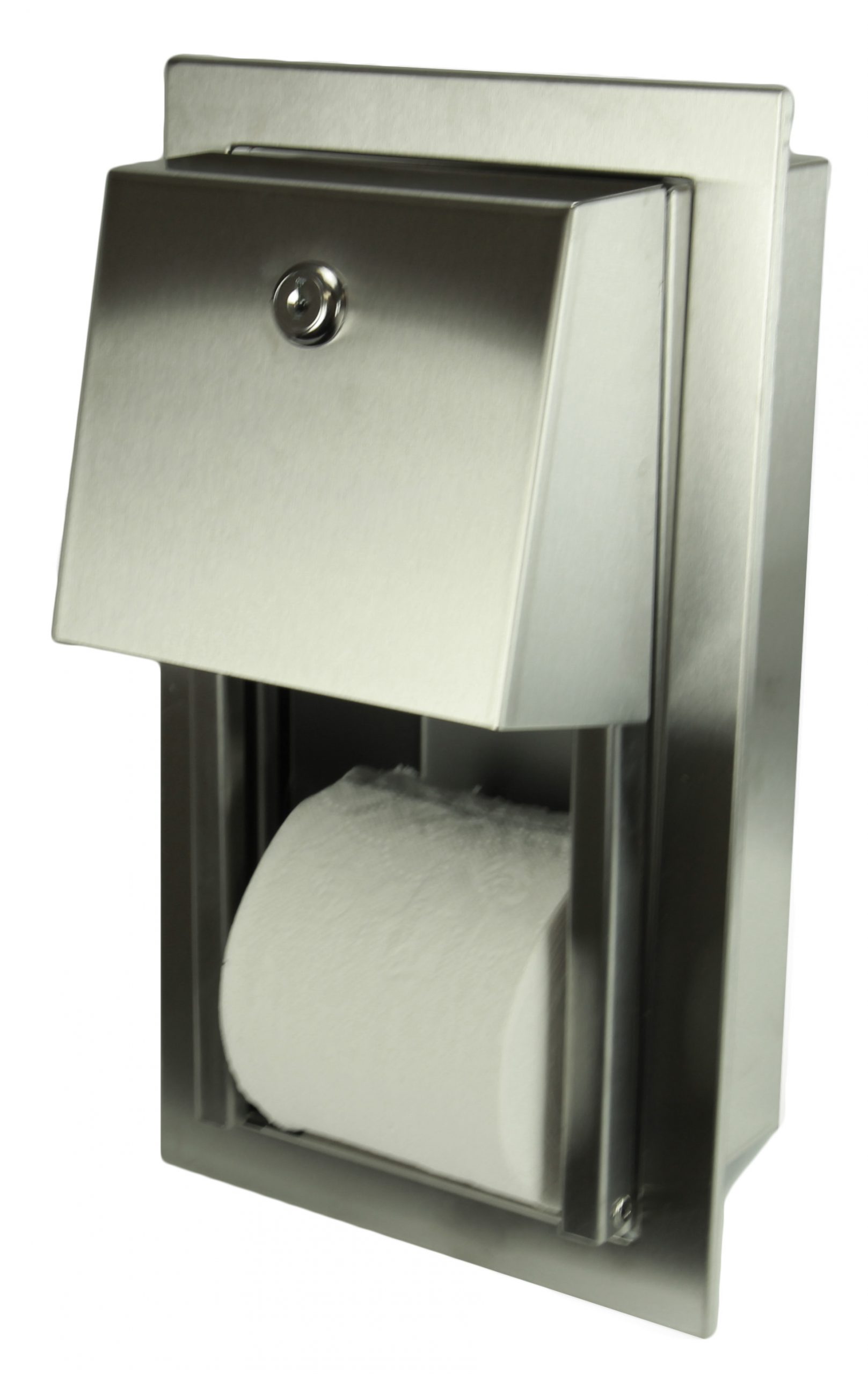Distributeur acier chromé 1 rouleau de papier toilette 250 F