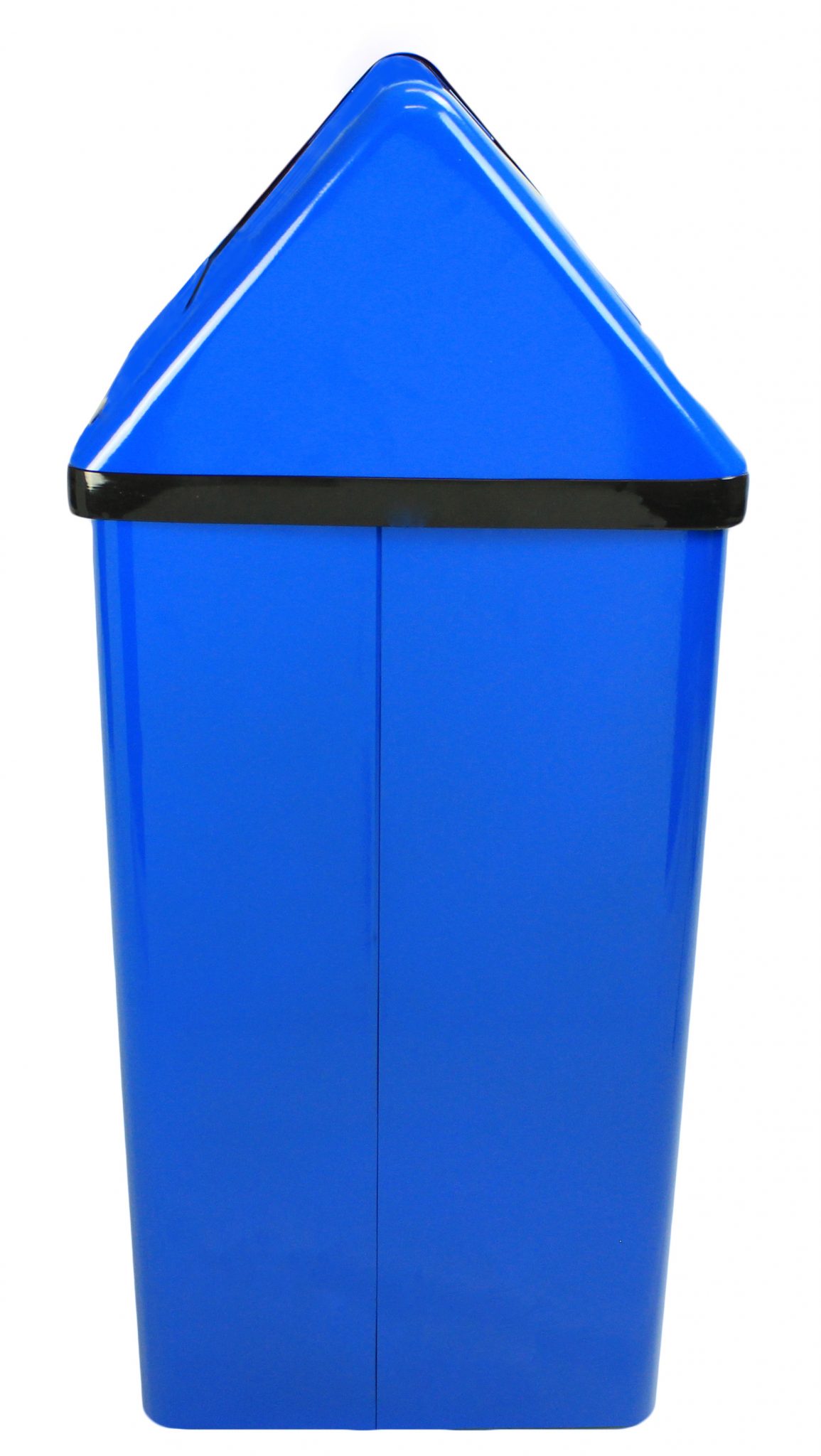 Free Standing Swing Top Recycling Receptacle – Frost