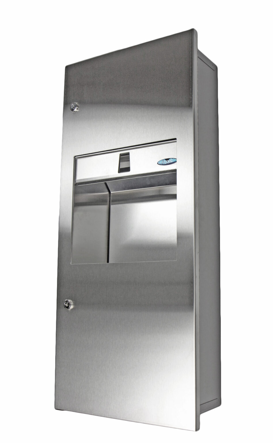 Stainless Steel Combination Dispenser Disposal Fixture Frost   Frost Code 415 A Compact Paper Towel Dispenser And Disposal 2 948x1536 