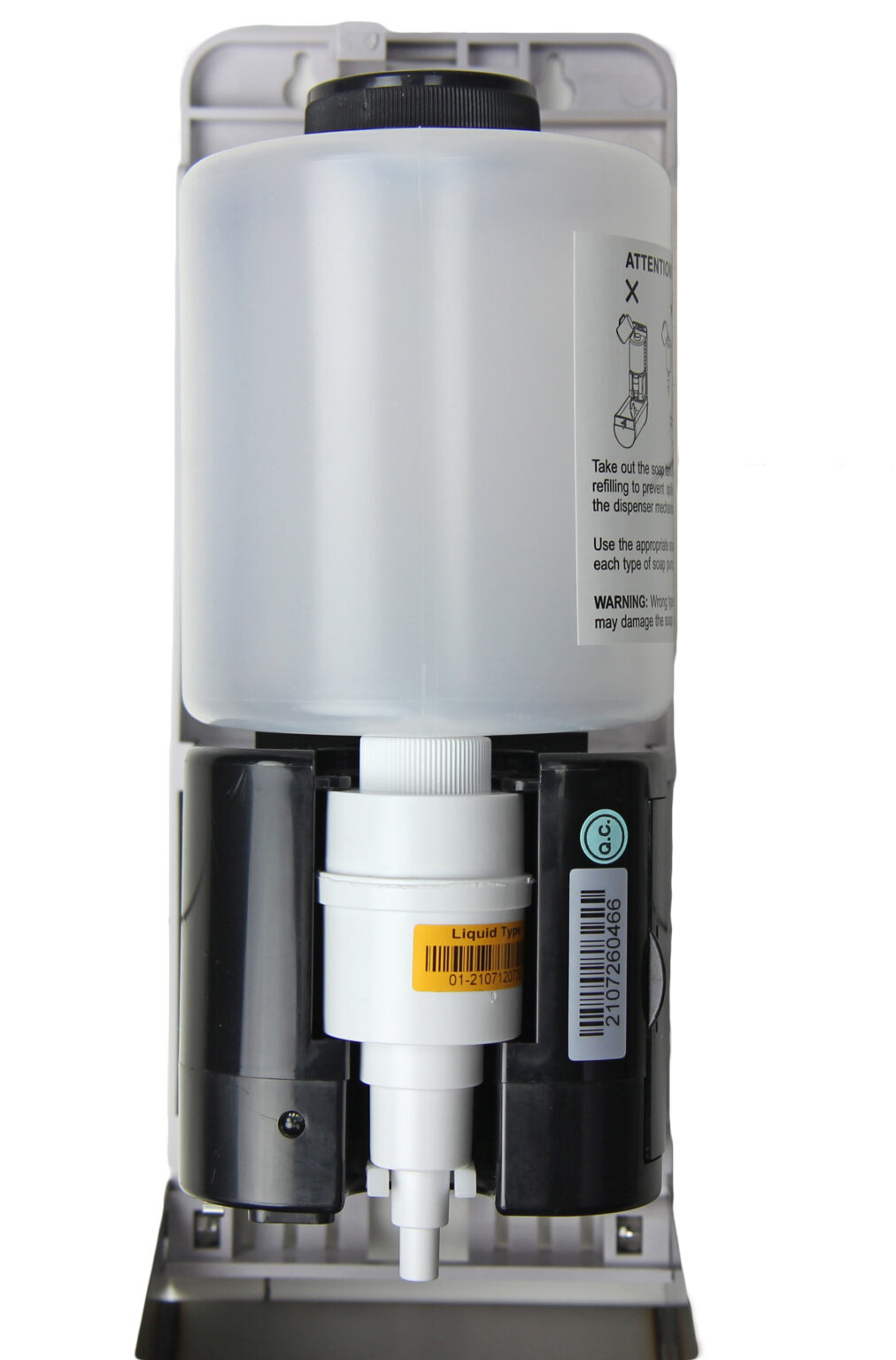 automatic soap and sanitizer dispenser        
        <figure class=